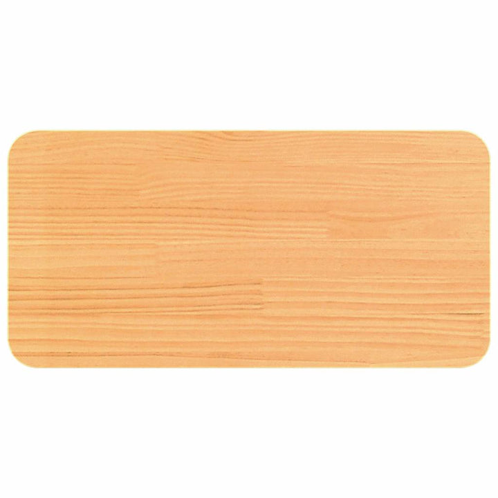 Sofabord Voks brun 80 x 39,5 x 33,5 cm Massivt fyrretræ