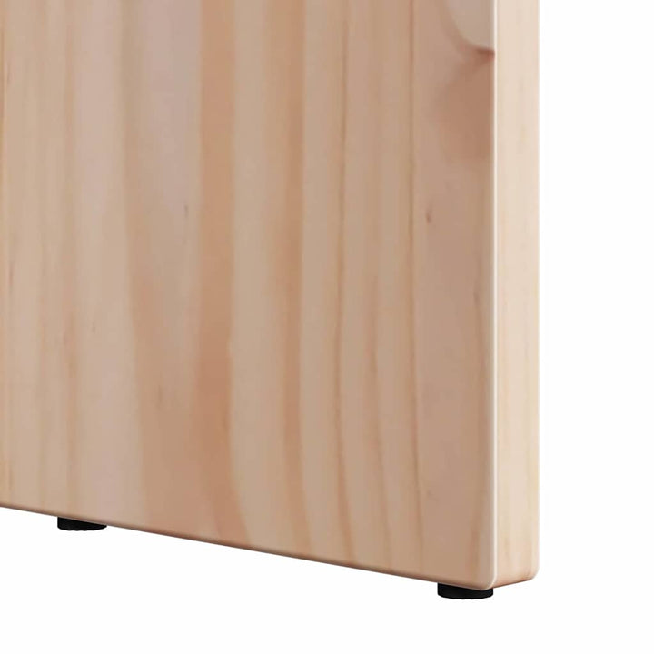 Sofabord Naturfarvet 50 x 50 x 35 cm Massivt fyrretræ