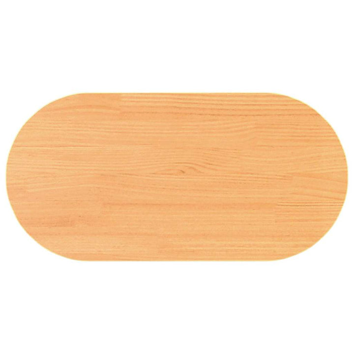 Sofabord Voks brun 80 x 39,5 x 35 cm Massivt fyrretræ