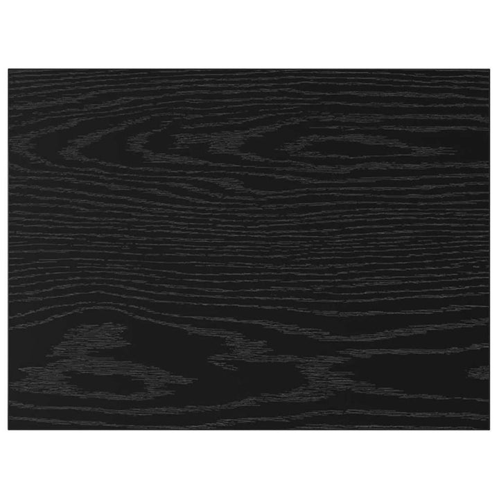 Boghylde Bræt 4 pcs Sort 40 x 30 x 1,5 cm Konstrueret træ