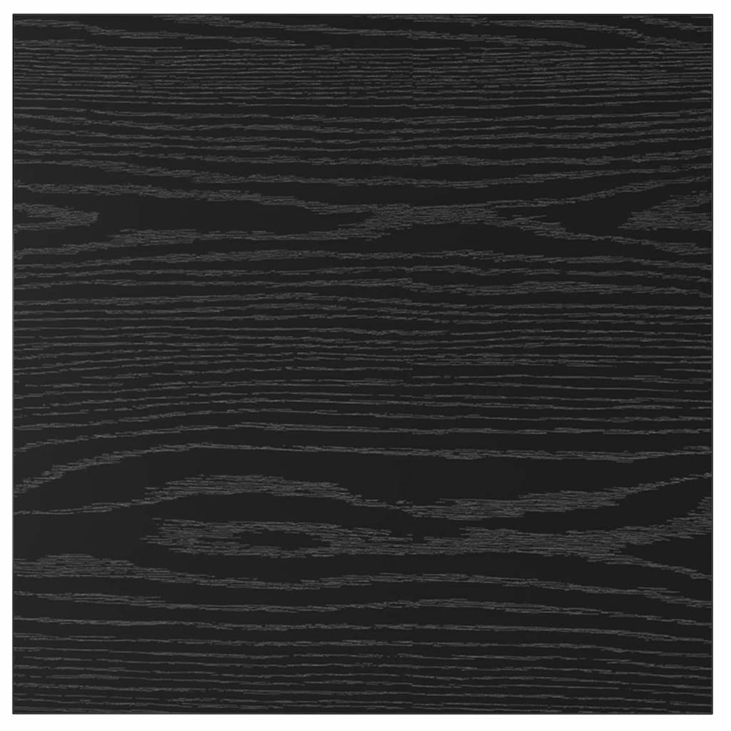 Boghylde Bræt 4 pcs Sort 40 x 40 x 1,5 cm Konstrueret træ