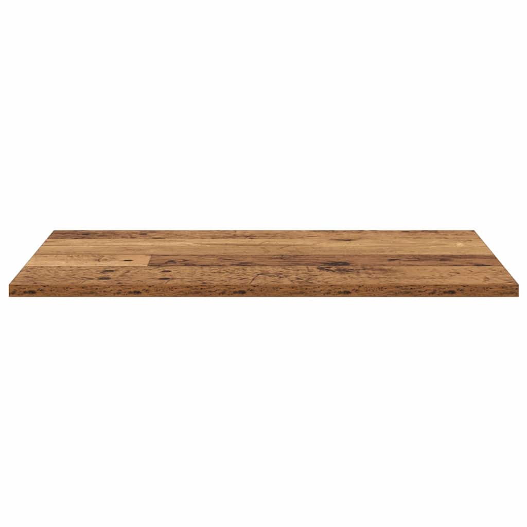 Boghylde Bræt 4 pcs Brun 60 x 40 x 1,5 cm Konstrueret træ