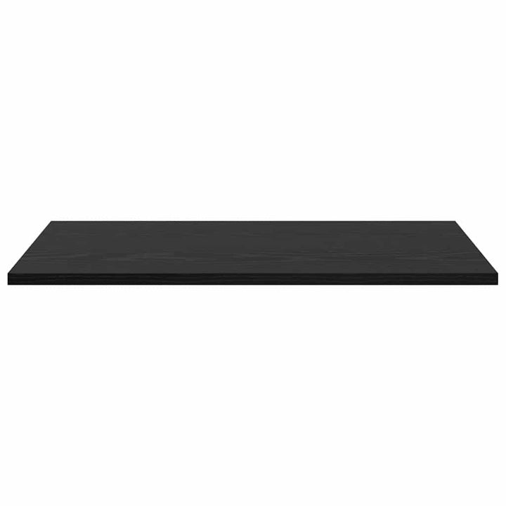 Boghylde Bræt 3 niveauer 4 stk. 60 x 40 x 1,5 cm Sort