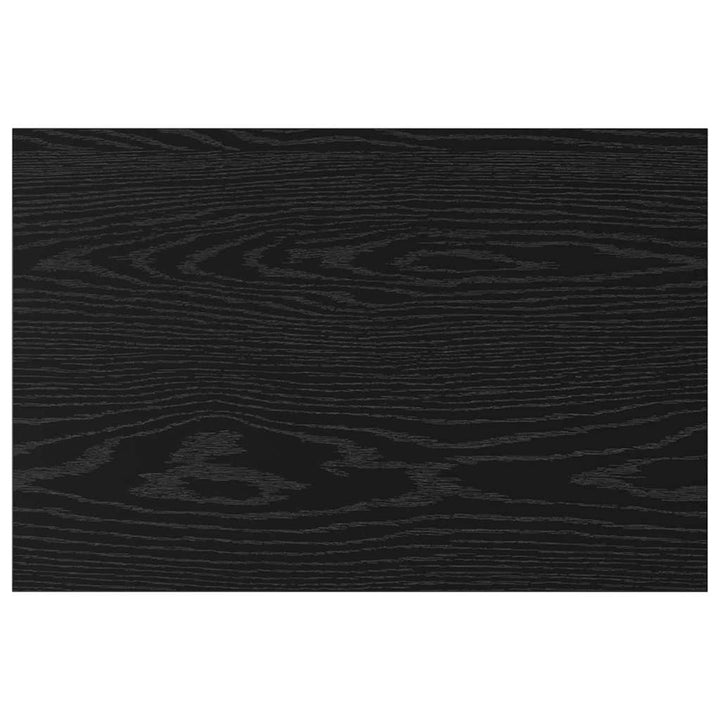 Boghylde Bræt 3 niveauer 4 stk. 60 x 40 x 1,5 cm Sort