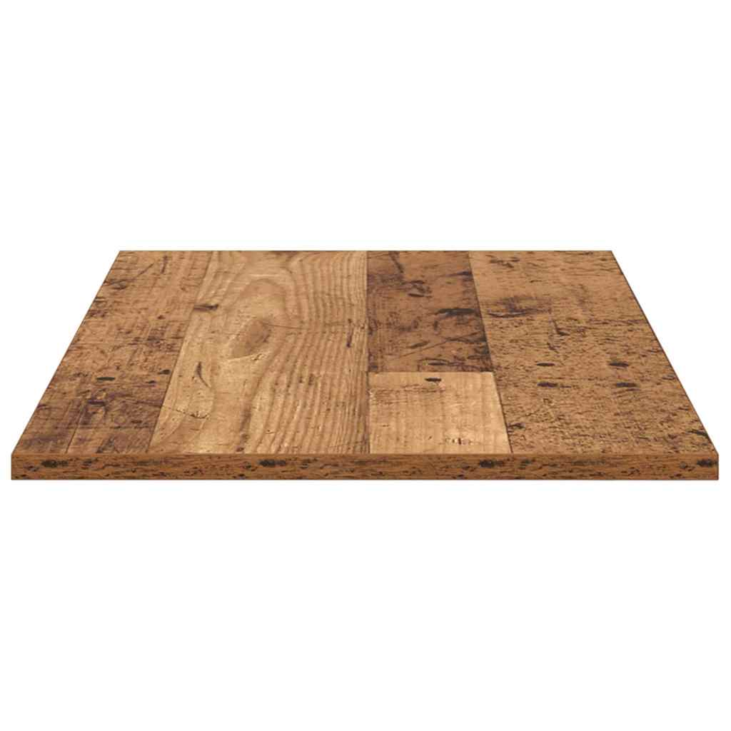 Boghylde Bræt 4 pcs Brun 80 x 40 x 1,5 cm Konstrueret træ