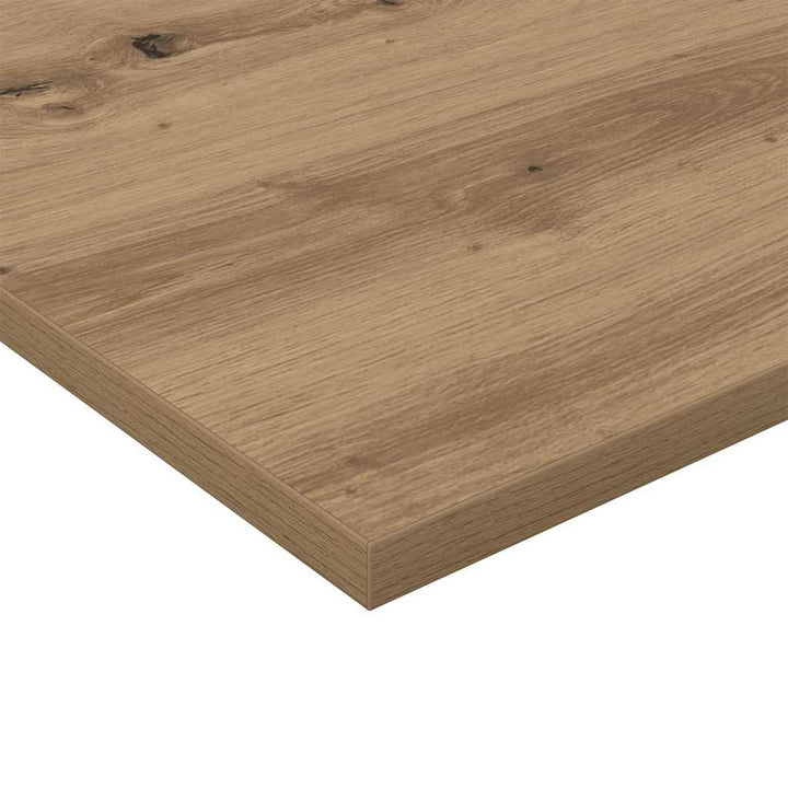 Boghylde Bræt 3 niveauer 4 pcs 80 x 40 x 1,5 cm Konstrueret træ