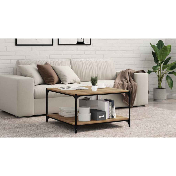 Boghylde Bræt 4 pcs Brun 80 x 40 x 1,5 cm Konstrueret træ