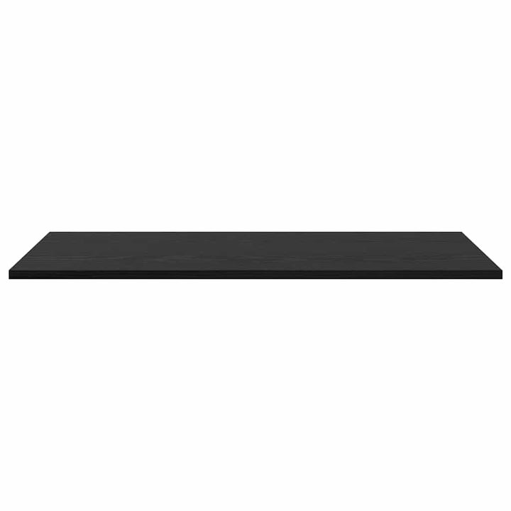 Boghylde Bræt 3 niveauer 4 stk. 80 x 40 x 1,5 cm Sort