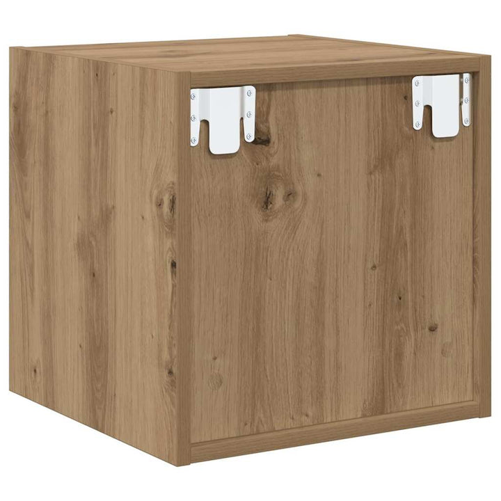 Vægskab Vægmonteret 2 pcs Artisan Egetræ 37 x 37 x 37 cm