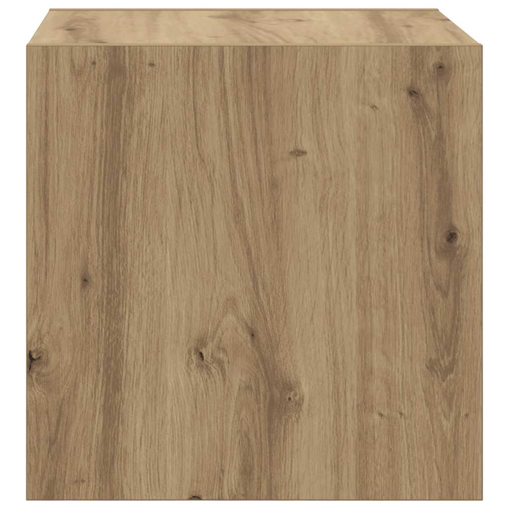 Vægskab 2 pcs Artisan Egetræ 37 x 37 x 37 cm Konstrueret træ