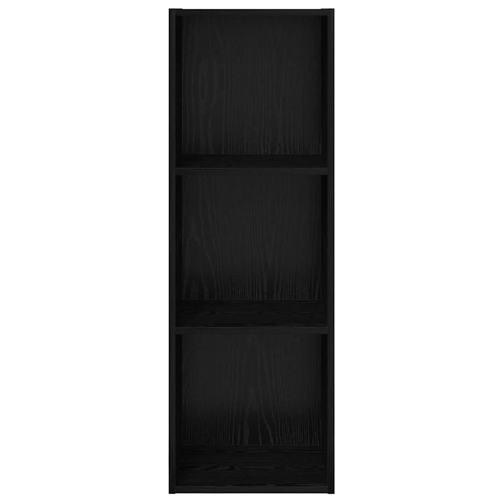 TV-møbelsæt Sort eg 37 x 37 x 107 cm Konstrueret træ