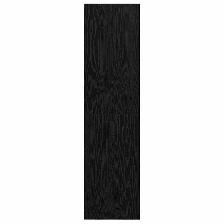 TV-møbelsæt Sort eg 37 x 37 x 142,5 cm Konstrueret træ