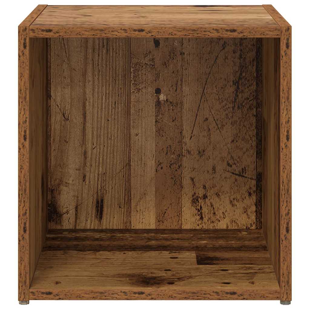 TV-møbelsæt 4 pcs Gammelt træ 37 x 35 x 37,5 cm Konstrueret træ