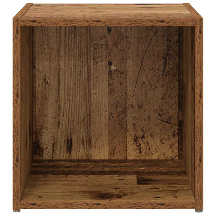 TV-møbelsæt 4 pcs Gammelt træ 37 x 35 x 37,5 cm Konstrueret træ
