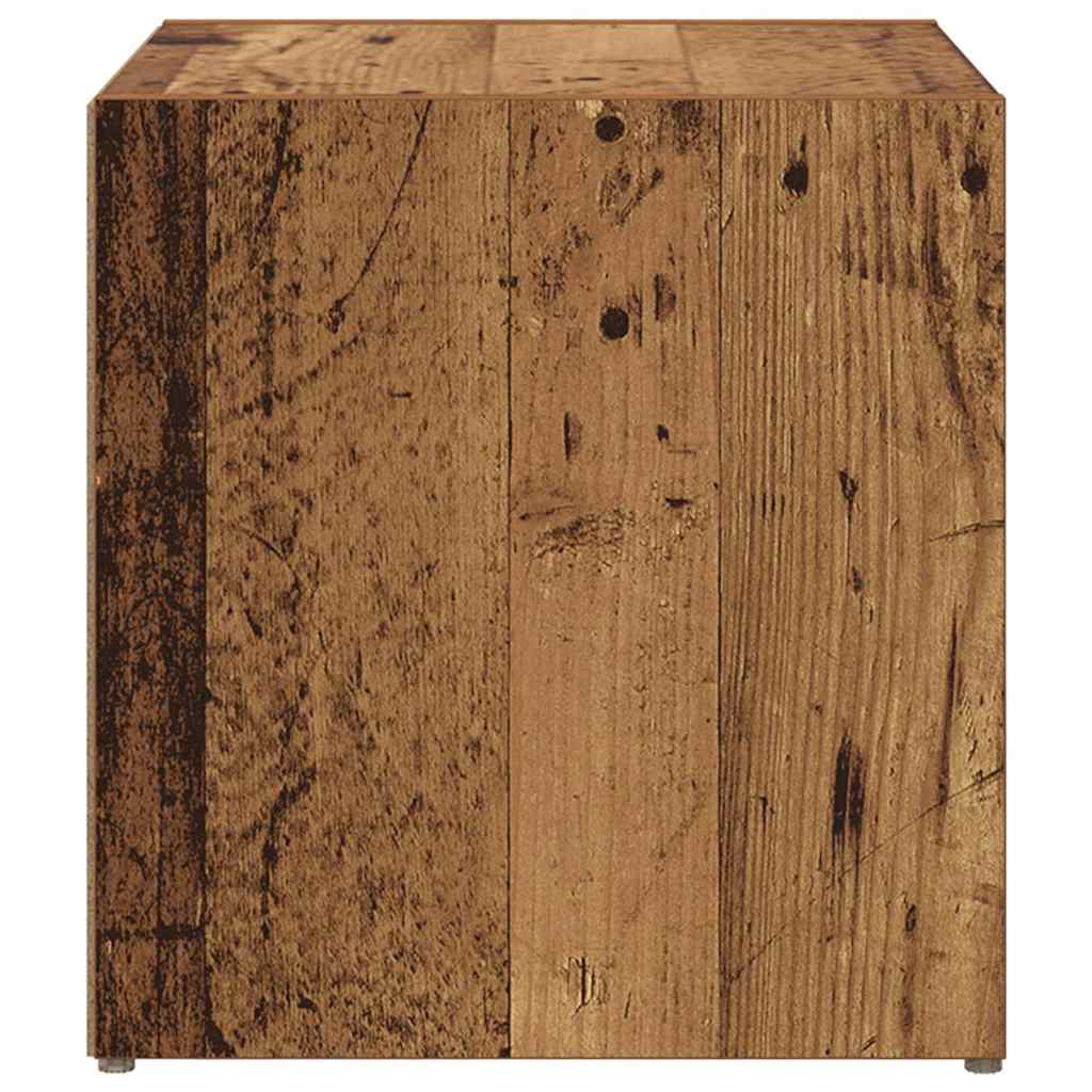 TV-møbelsæt 4 pcs Gammelt træ 37 x 35 x 37,5 cm Konstrueret træ