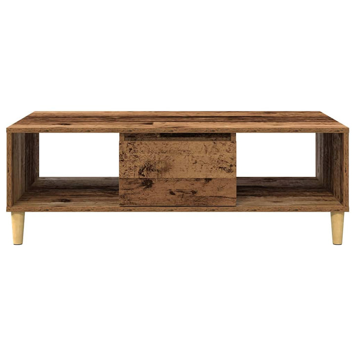Sofabord Gammelt træ 102 x 55 x 35 cm Konstrueret træ