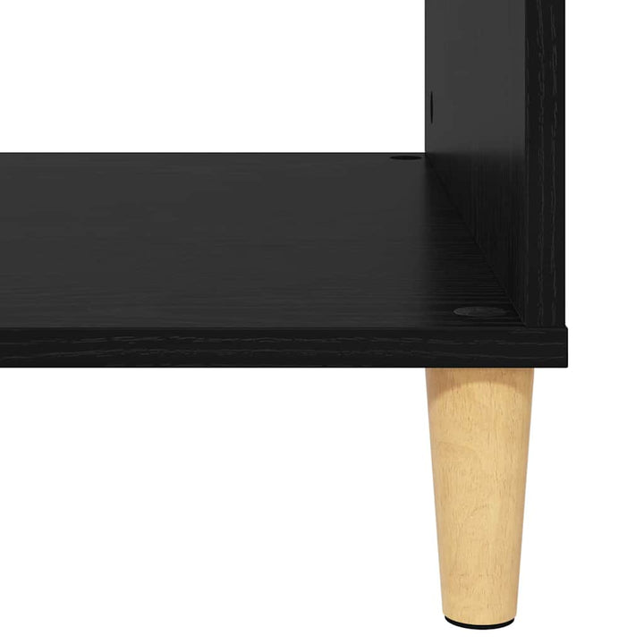 Sofabord Sort eg 102 x 55 x 35 cm Konstrueret træ