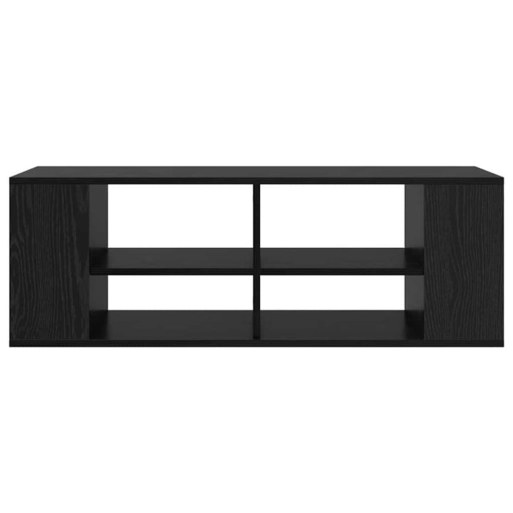 TV-møbelsæt 102 x 35 x 35 cm Sort eg Konstrueret træ