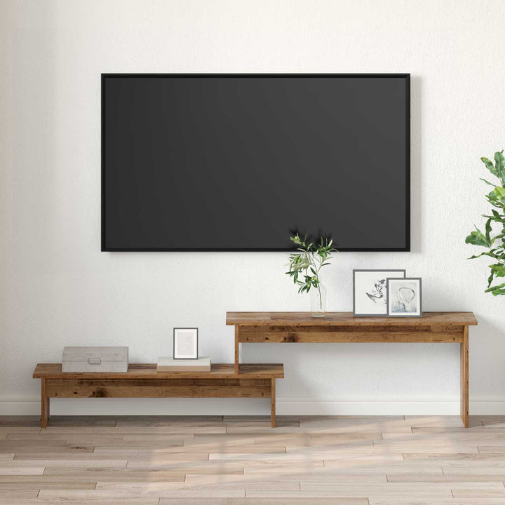 TV-møbelsæt Gammelt træ 180 x 30 x 43 cm Konstrueret træ