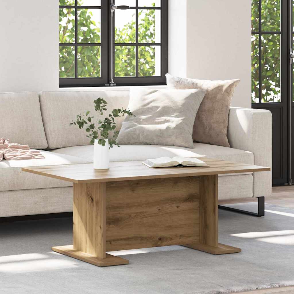 Sofabord artisan eg 103,5 x 60 x 40 cm Konstrueret træ
