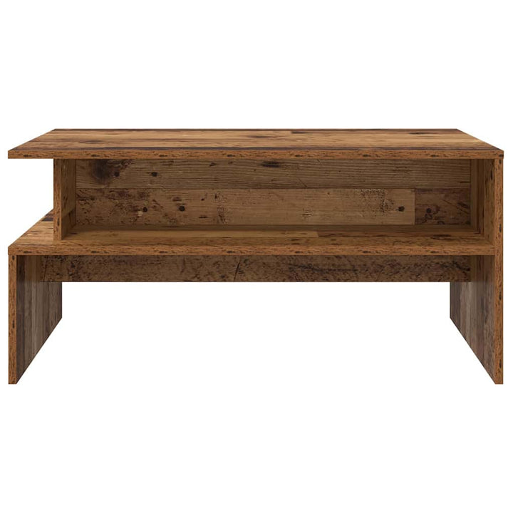 Sofabord Gammelt træ 90 x 55 x 42,5 cm Konstrueret træ