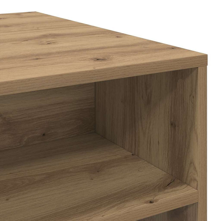 Sofabord Artisan Egetræ 90 x 55 x 42,5 cm Konstrueret træ
