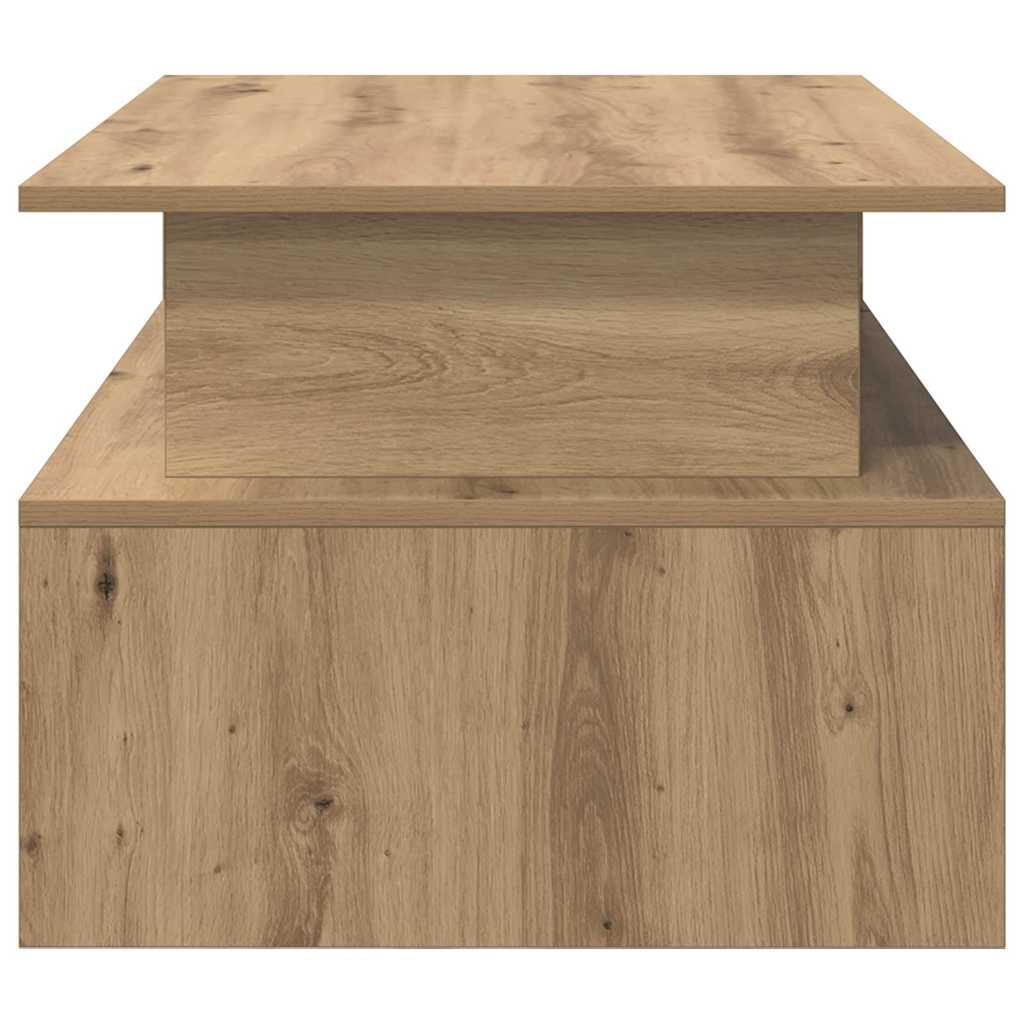Sofabord Artisan Egetræ 90 x 55 x 42,5 cm Konstrueret træ