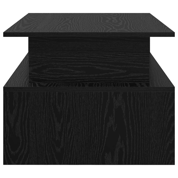 Sofabord Sort eg 90 x 55 x 42,5 cm Konstrueret træ