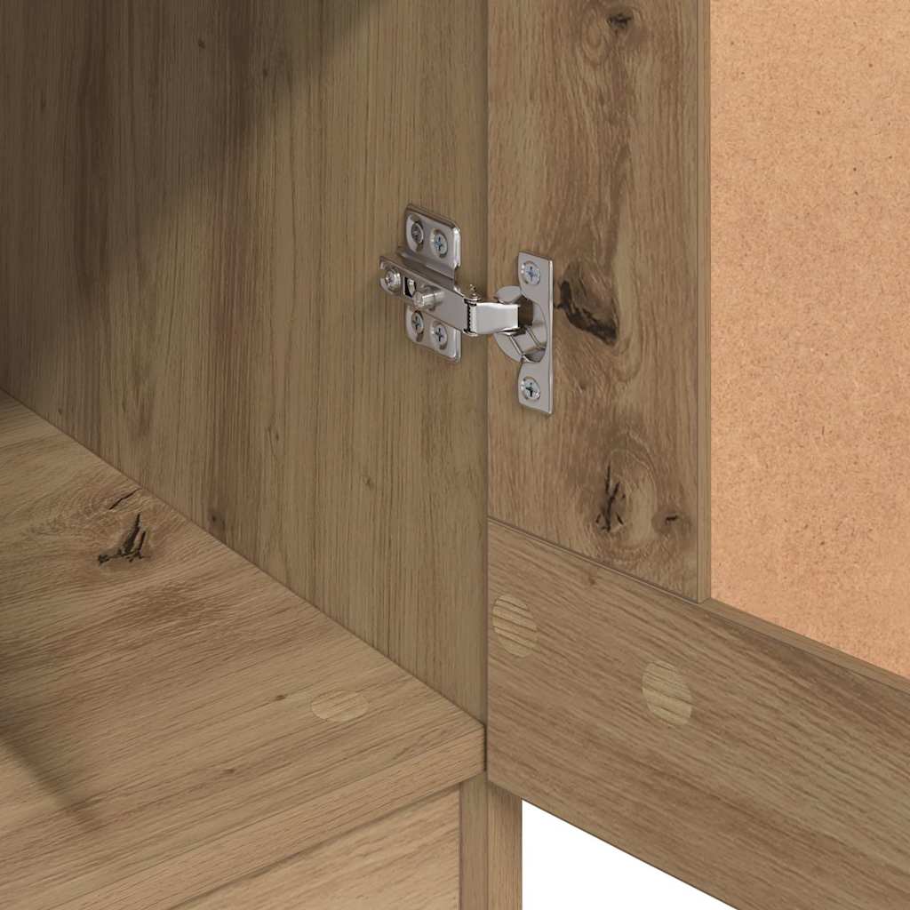 Garderobeskab Artisan eg 82,5 x 51,5 x 180 cm Konstrueret træ