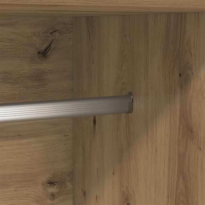 Garderobeskab Artisan eg 82,5 x 51,5 x 180 cm Konstrueret træ