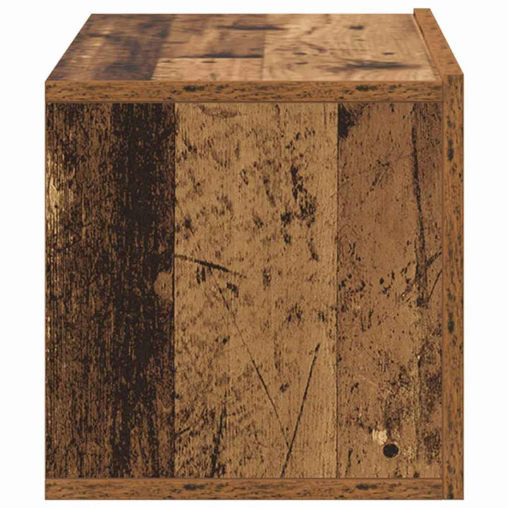TV-møbelsæt Vægmonteret Brun 60 x 30 x 30 cm Konstrueret træ