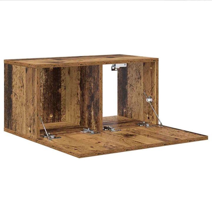 TV-møbelsæt 3 pcs Brun 60 x 30 x 30 cm Konstrueret træ
