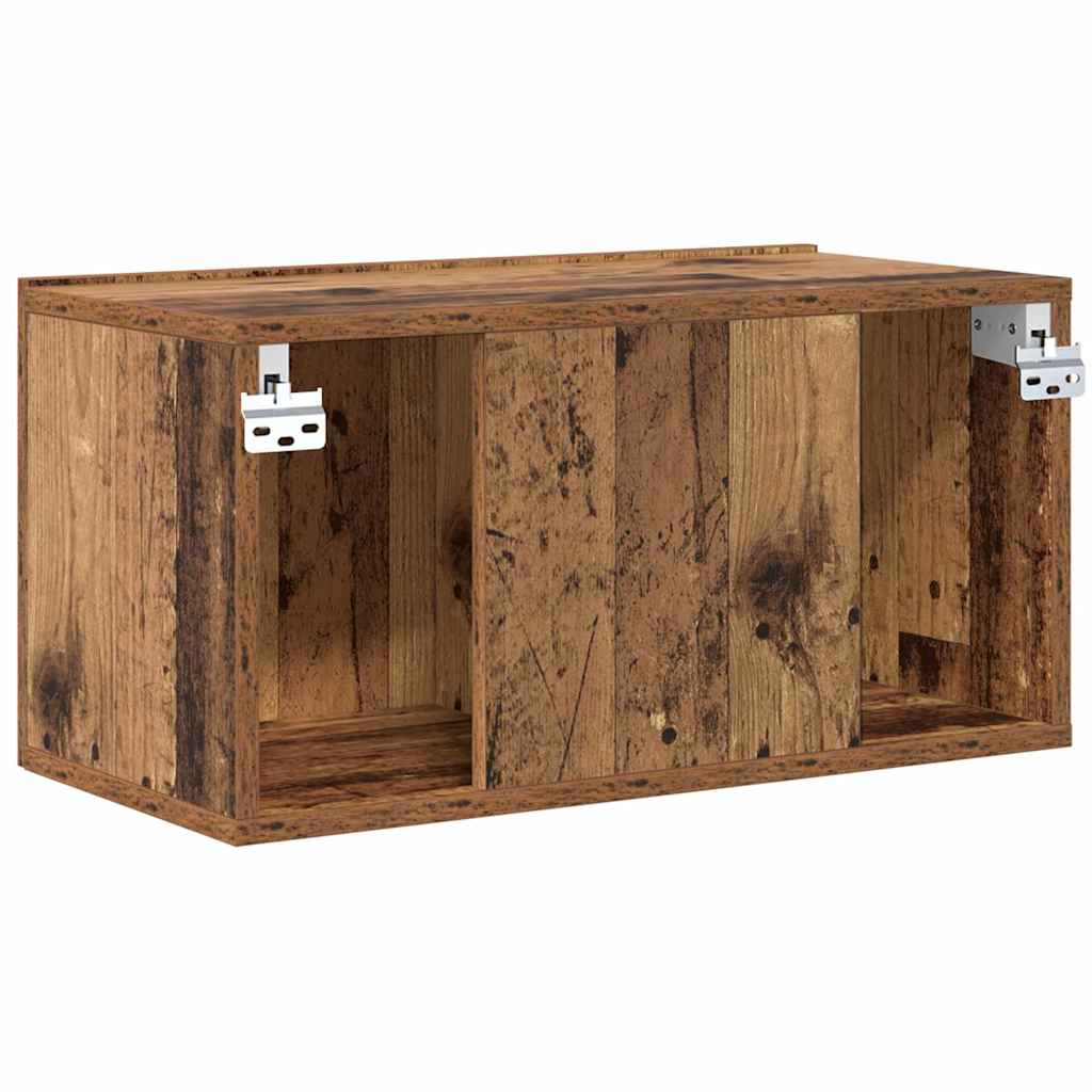 TV-møbelsæt 3 pcs Brun 60 x 30 x 30 cm Konstrueret træ