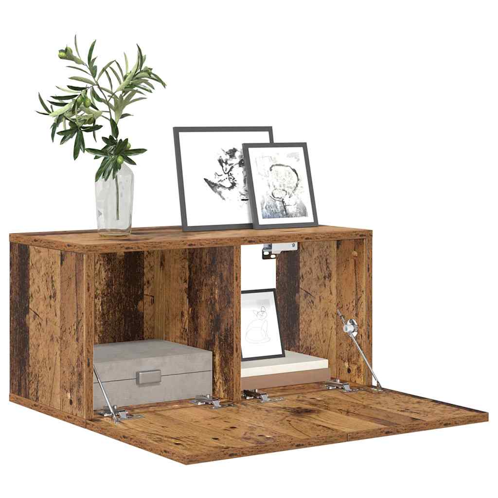 TV-møbelsæt 3 pcs Brun 60 x 30 x 30 cm Konstrueret træ