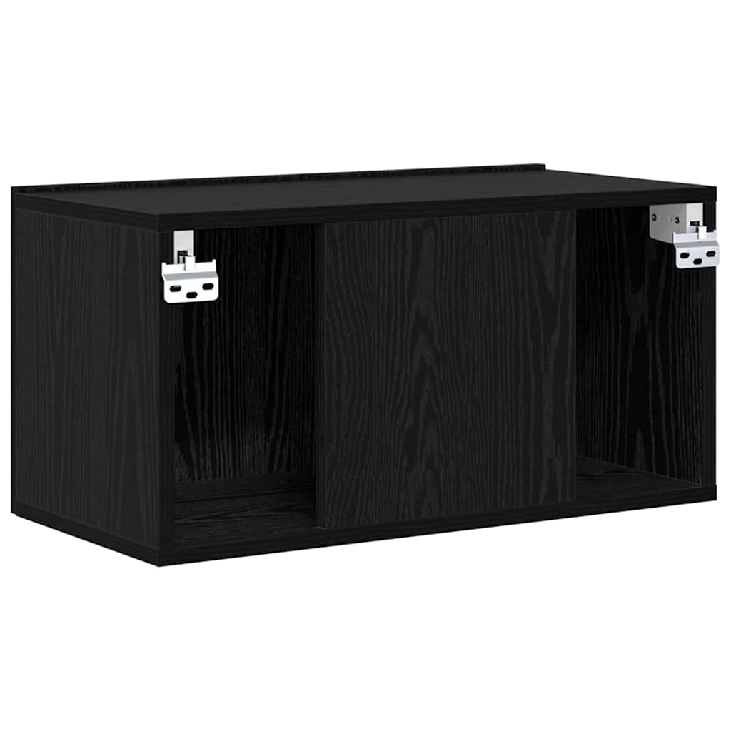 TV-møbelsæt 60 x 30 x 30 cm Sort Konstrueret træ