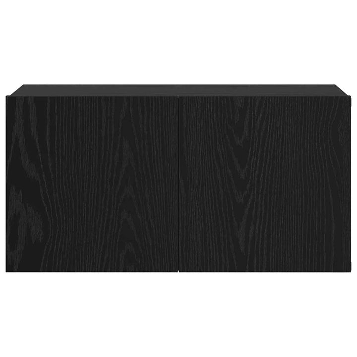 TV-møbelsæt 60 x 30 x 30 cm Sort Konstrueret træ