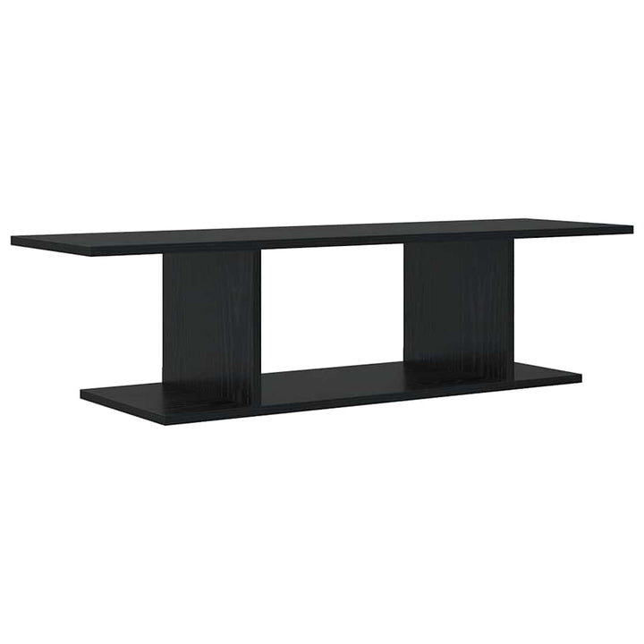 TV-møbelsæt Vægmonteret Sort 103 x 30 x 26,5 cm Konstrueret træ