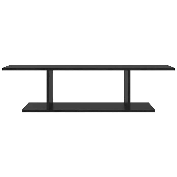 TV-møbelsæt Vægmonteret Sort 103 x 30 x 26,5 cm Konstrueret træ