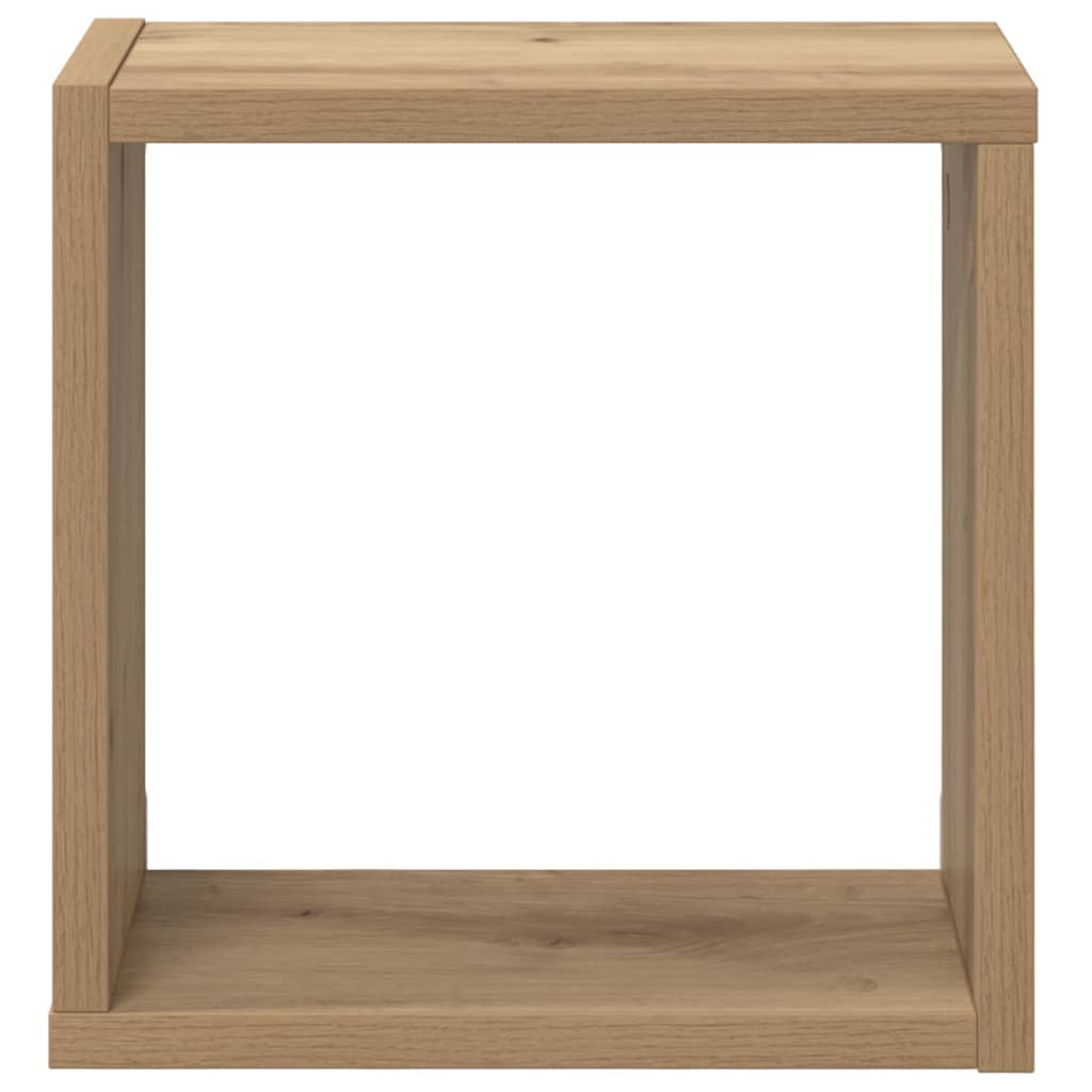 Væghylder Vægmonteret 2 stk. Artisan Egetræ Konstrueret træ