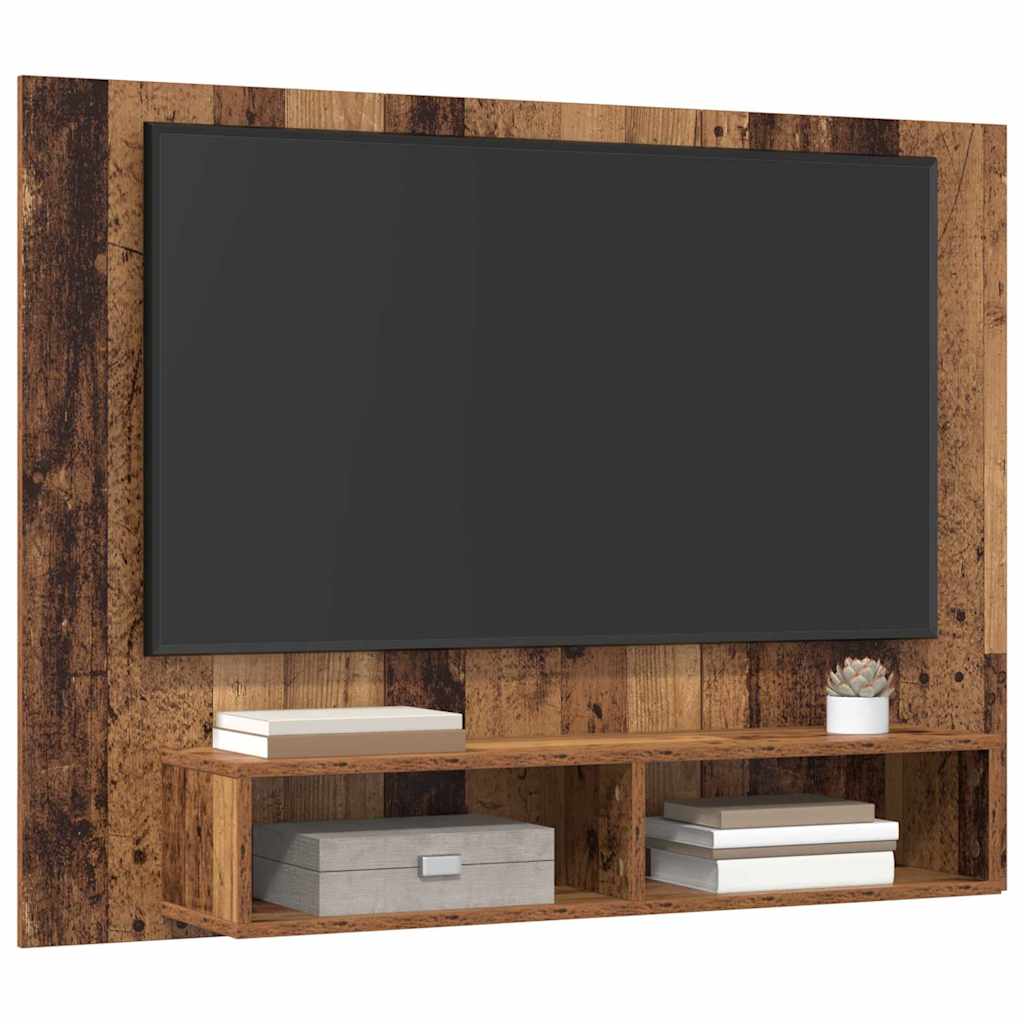 TV-møbelsæt Gammelt træ 120 x 23,5 x 90 cm Konstrueret træ