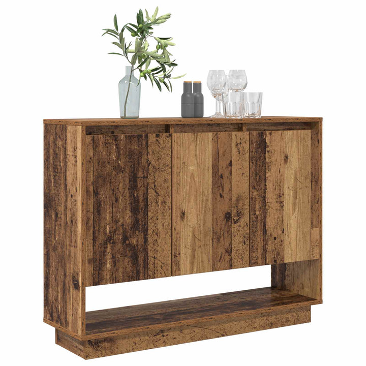Sideboard Gammelt træ 97 x 29 x 75 cm Konstrueret træ