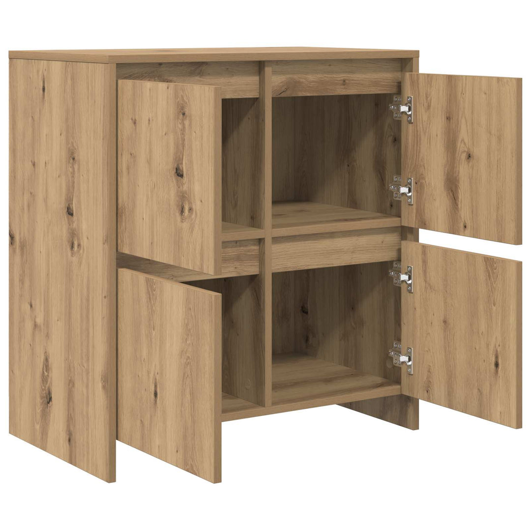 Sideboard Artisan Egetræ 70 x 41 x 75 cm Konstrueret træ