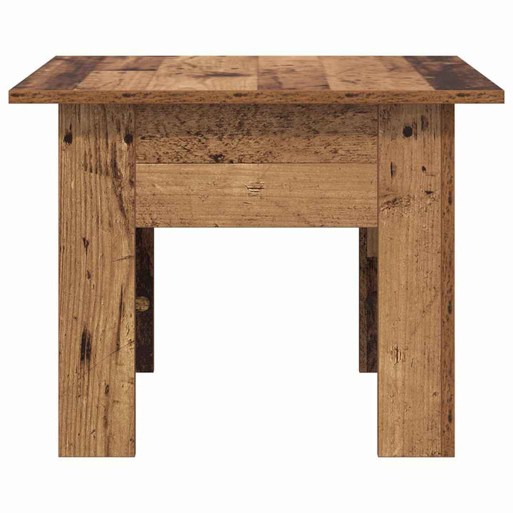 Sofabord Gammelt træ 55 x 55 x 42 cm Konstrueret træ