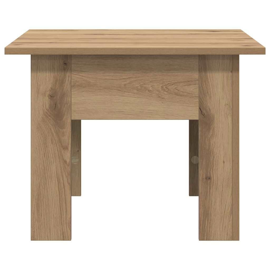 Sofabord Artisan Egetræ 55 x 55 x 42 cm Konstrueret træ