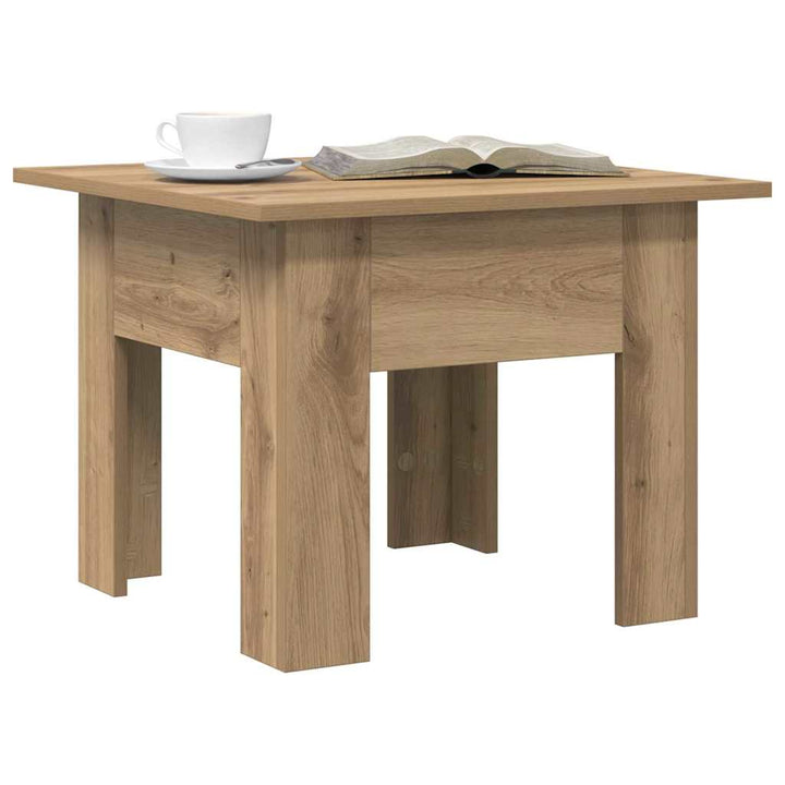 Sofabord Artisan Egetræ 55 x 55 x 42 cm Konstrueret træ