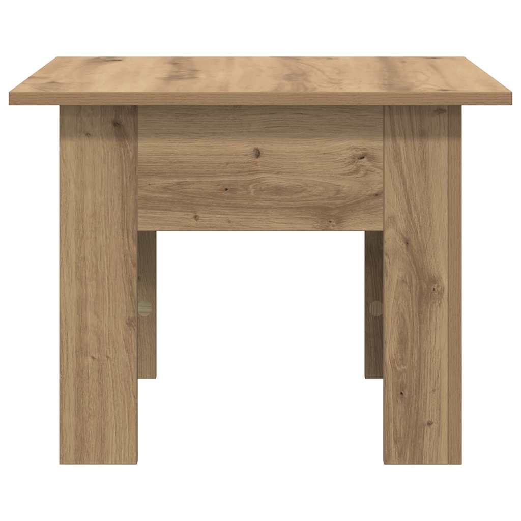 Sofabord Artisan Egetræ 55 x 55 x 42 cm Konstrueret træ