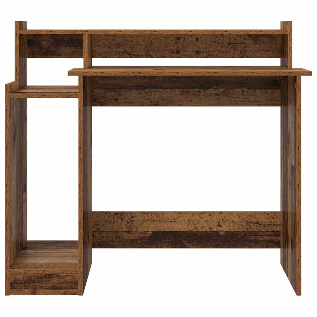 Bord med hylde Gammelt træ 97 x 45 x 90 cm Konstrueret træ