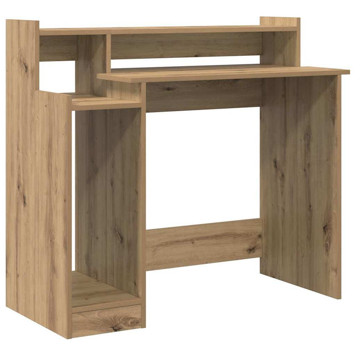Bord med hylde Artisan Egetræ 97 x 45 x 90 cm Konstrueret træ