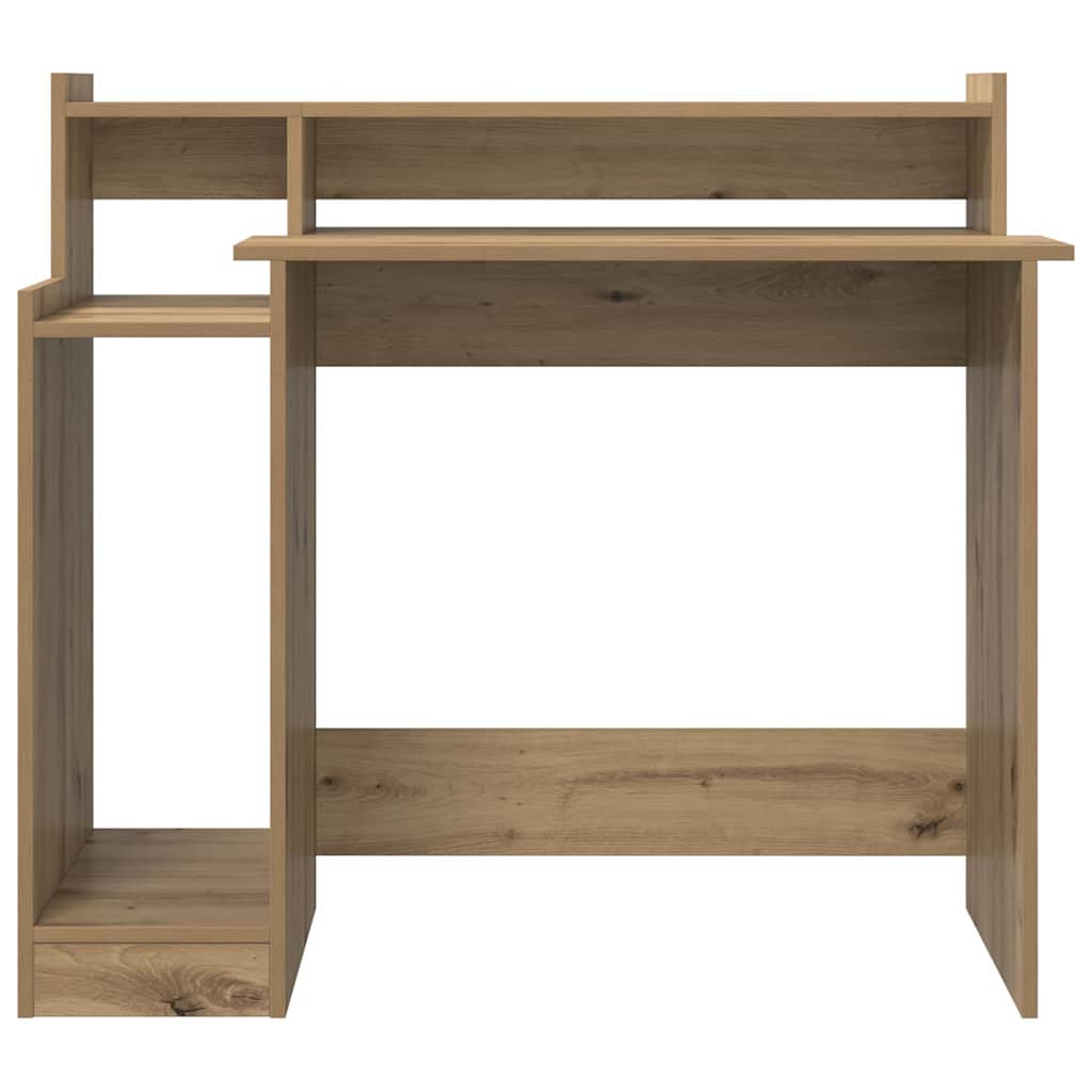 Bord med hylde Artisan Egetræ 97 x 45 x 90 cm Konstrueret træ