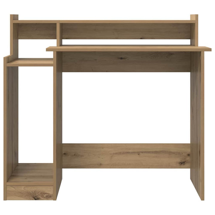 Bord med hylde Artisan Egetræ 97 x 45 x 90 cm Konstrueret træ